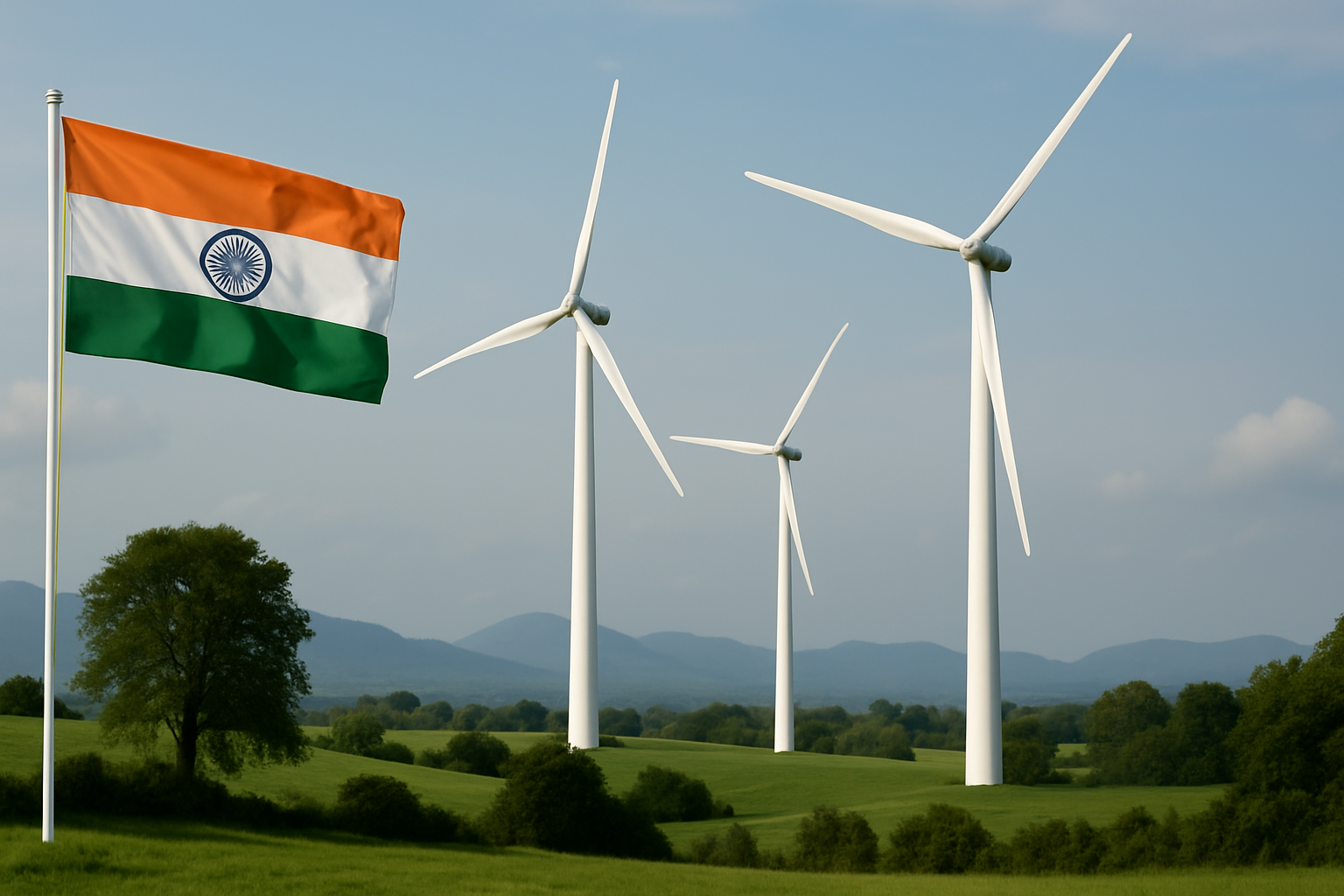 India&rsquo;s Wind Energy Capacity Grows to 51.5 GW